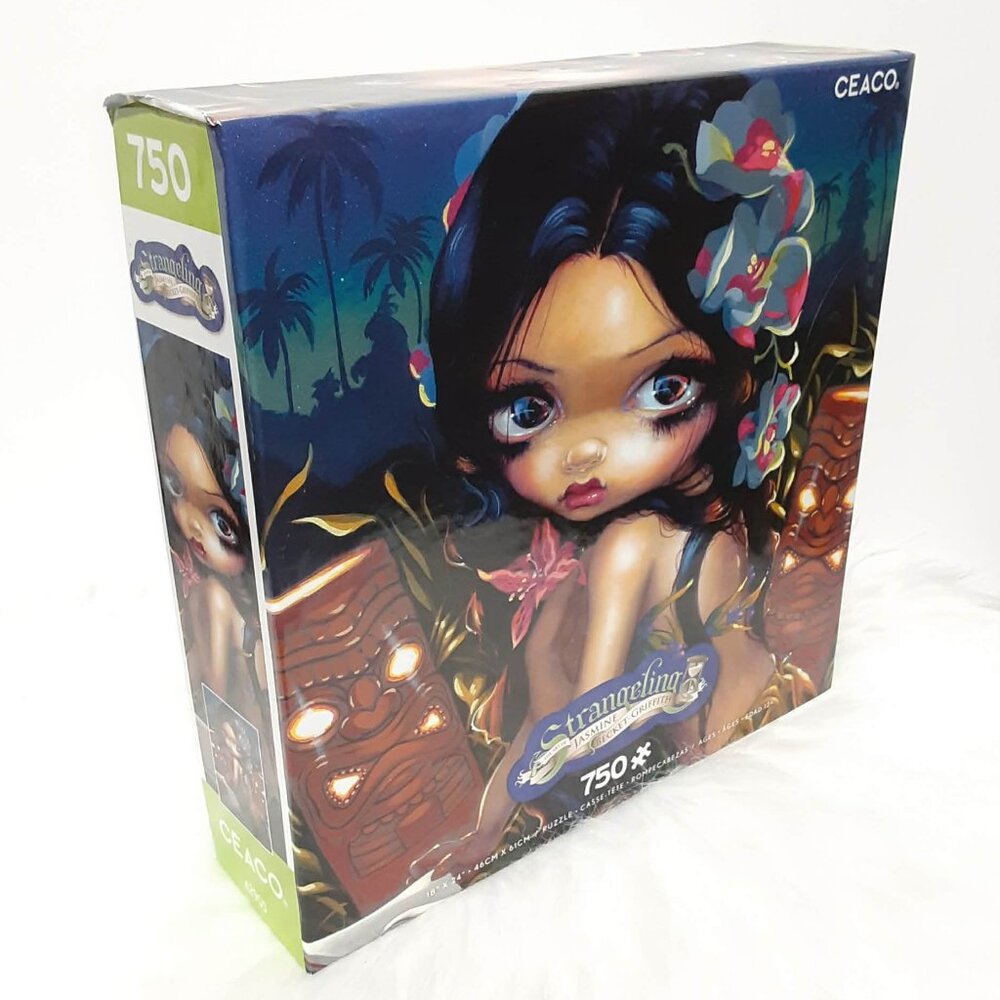 Amanda And The Book Jasmine Becket-Griffith 750 Pc Jigsaw Puzzle Strangeling NEW